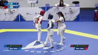 Viktoriya EREMINA (AIN) Yu-Qiao FAN (TAI) | Round of 16 (W-49kg) | WUXI 2024 WT GRAND SLAM CHALLENGE