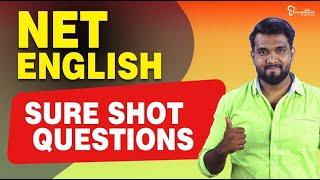 NET ENGLISH  | SURE SHOT QUESTIONS | UGC NET EXAM 2022 !