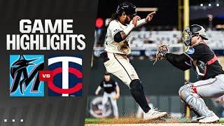 Marlins vs. Twins Game Highlights (9/26/24) | MLB Highlights