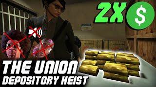 $2X On The Union Depository Heist This Week!, No KDJ Or Sessanta Talking Gameplay | GTA 5 Online