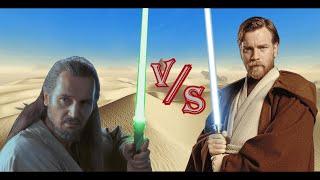 Qui-Gon Vs Obi-Wan (YTP Fight)