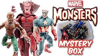 Werewolf By Night & Friends!  Marvel Legends Monster Mystery Box!