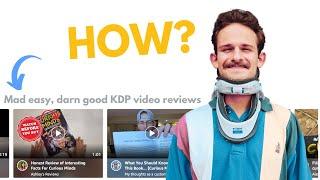 How to Get Free, Ethical Video Reviews for Your Book Listing // Amazon KDP Tricks