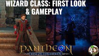 Pantheon: Rise of the Fallen - MMORPG - Wizard Class: First Look & Gameplay