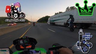 Cops Vs Bikers! The Day The Cop Got me! pt1#canam #bikelife #ryker #police #viralvideo #burnout