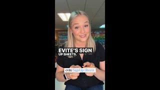 Evite SignUp Sheets: Every Teachers' Must-Have Tool