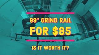 99" Adjustable P-Rail for $85?! Is the Madd Gear Ninety9 Grind Rail Any Good?