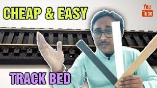 Track Bed for model trains | Model Railroad Tutorial | Indian Model Railroad