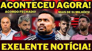 ACERTOU NESSA SEXTA! FLAMENGO OFICIALIZA JOGADOR! NOVO 9! CONTRATO FECHADO! NOTICIAS DO FLAMENGO