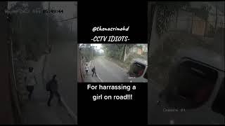 For harrassing a girl on road @thenasrimohd @modintechtv