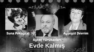  Suna Pekuysal, Ayşegül Devrim, Aytaç Yürükaslan "Evde Kalmış" Radyo Tiyatrosu'nda #radyotiyatrosu