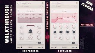 Ecxite Audio Lifeline Modules COMP & EQ || Usage & Sound – Walkthrough (no talking)