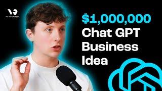 $1 Million Chat GPT business idea | Liam Evans | The Venture Room Podcast