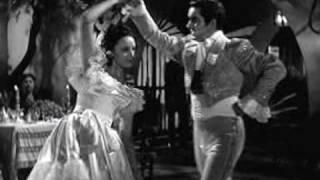 Tyrone Power & Linda Darnell dance in THE MARK OF ZORRO