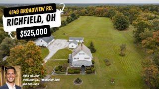 Over 6 Acres in Richfield, Ohio!