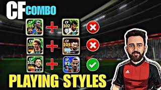 BEST CF COMBINATION  TOP 5 ATTACKING PLAYING STYLE IN EFOOTBALL PERFECT ATTACKING COMBO ️