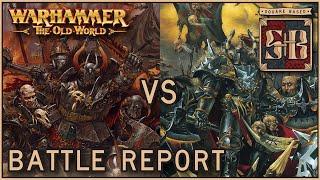 Who Will Be Our Chaos Champion? | Warhammer the Old World | Square Based Battle Report