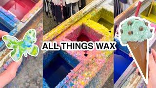 all things wax! | asmr, cleaning, candle making…