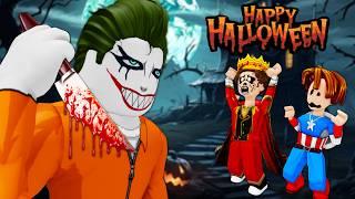 ROBLOX Brookhaven RP - FUNNY MOMENTS: Halloween Night Devil | Roblox Idol