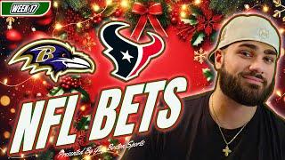 Ravens vs Texans NFL Picks Week 17 CHRISTMAS DAY | FREE NFL Bets, Predictions, and Player Props