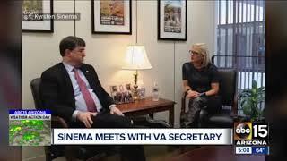 ABC15: Sinema Meets with VA Secretary Robert Wilkie