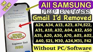 Finally New Method 2025|All Samsung FRP Bypass Tool Android 12/13/14 NO *#0*# Google Account Bypass