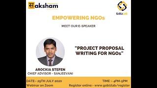 Project Proposal Writing For NGOs