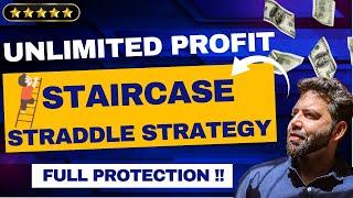 Unlimited Profit "STAIRCASE STRADDLE Strategy" | Get Pro with #equityincome