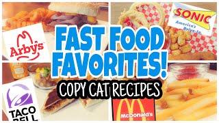 Fast Food Copycat Recipes | Cook With Me | Fast Food Favorites