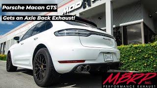 Porsche Macan GTS Gets a New Voice: MBRP Axle-Back Exhaust!