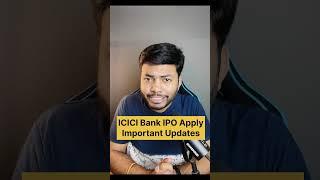 ICICI Bank IPO Apply Updates | Latest News