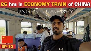 LONGEST EVER TRAIN Journey in  CHINA | 2600 Km Urumqi to Xian | EP-10 | CHINA SERIES