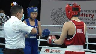 Kielce 2021 Session3B (W57kg) DYALOVA Anna-Maria (BUL) vs KAWKANKHUN Panida (THA)