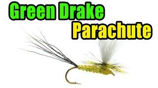 Green Drake Parachute Fly Tying