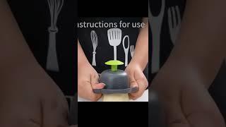 16-in-1 veggie chopper with drain basket, slicer & dicer – fast, easy prep for any kitchenlinkinbio