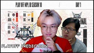 MPL ID SEASON 10 Playoff Predictions|W/ Mirko & Arashi