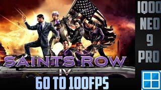 Saints Row IV With Settings Winlator CMOD V11 Fix 2 Android Emulator Iqoo Neo 9 Pro Snapdragon 8Gen2