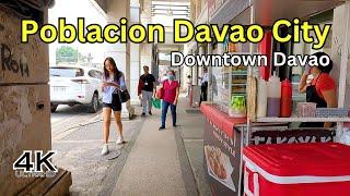 Wandering Around Poblacion Davao City in this Davao Street Tour | 4K