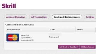 How to link Payoneer account to Skrill