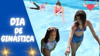 Dia de Ginástica na Piscina