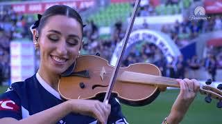 Epic A-League pre-game show sends fans wild