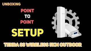 Tenda O3 5KM Point to Point Quick Setup Part 1