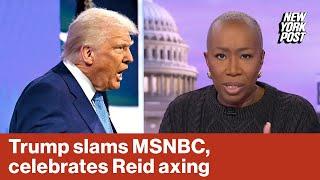 Trump says MSNBC should pay for ‘unpardonable sin’ & celebrates axing of Joy Reid