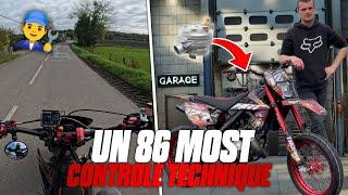 Je passe ma 50cc trafiquer au contrôle technique !! (86most ca passe ?! )