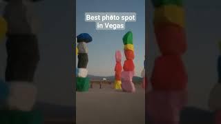 The Seven Magic Mountains #explore #travel #vegas