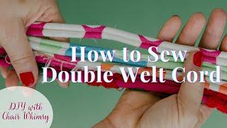 How to Sew Double Welt