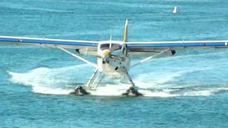 Float plane landings From Vancouver Island British Columbia Canada