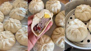 How to make Lao Steamed Buns (Galabao) | ASMR Cooking