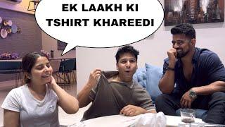 Ek lakh ki tshirt khareedi 🫣 | Mani Lehri vlogs |