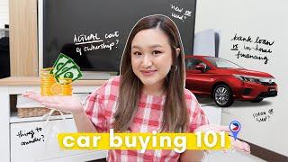 CAR BUYING 101  | things to consider, real cost breakdown, in-house vs bank loan, new vs preowned